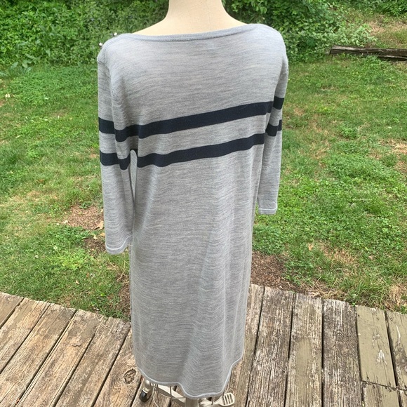 Sweater Knit Cardigan Dress with Pockets - Picture 6 of 6